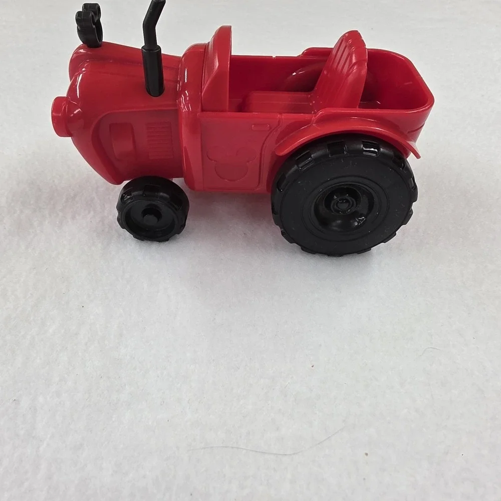Just Play, LLC Disney Mickey Mouse Red Toy Tractor Vehicle